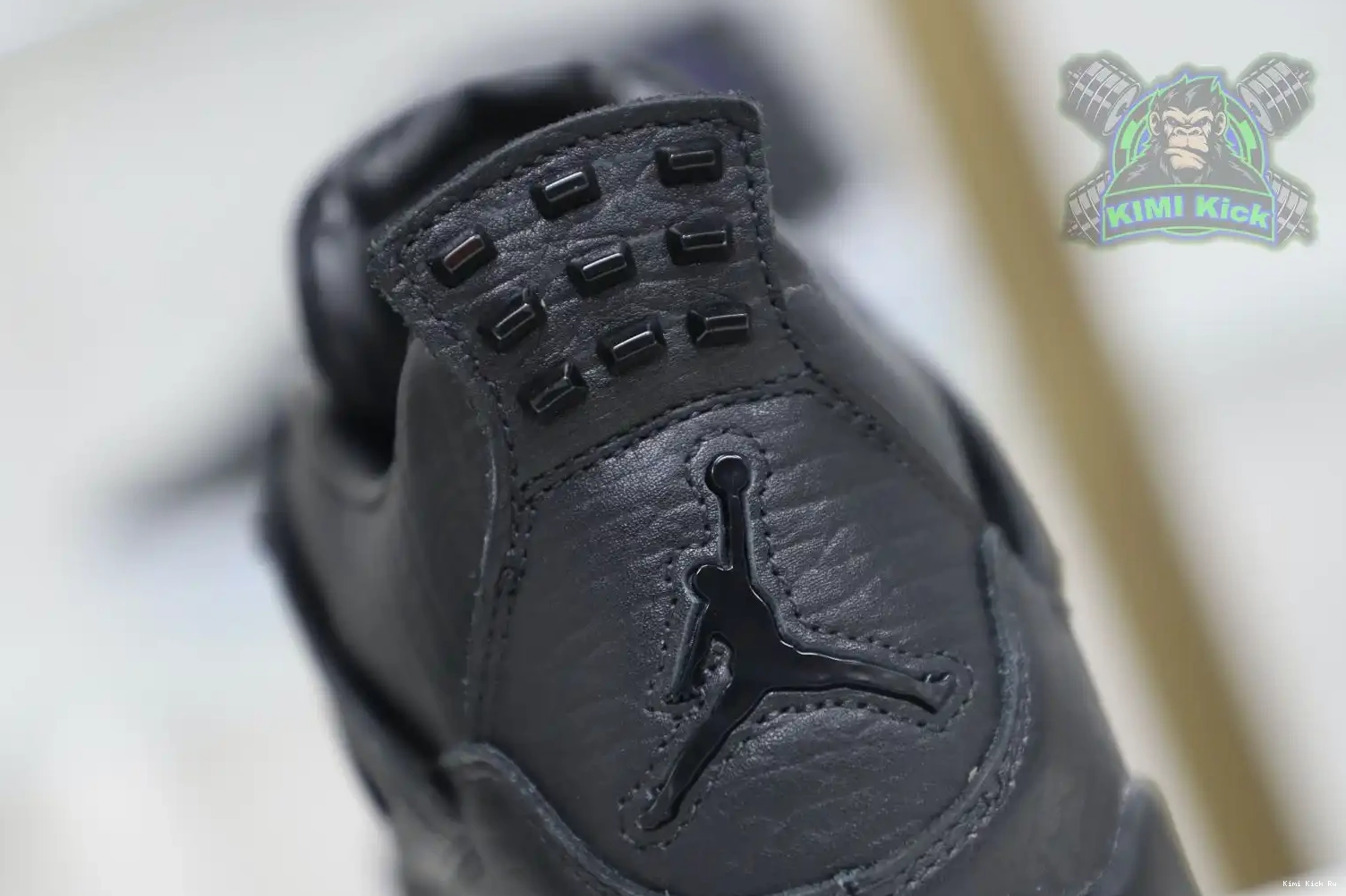 black retro Jordan Kimikick Air 4 ponyhair Jordan 0815